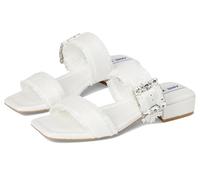 Anne Klein Lillie, Sandalia Mujer, Rafia Blanca, 38 EU