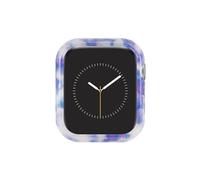 Anne Klein Parachoques de Moda de Acetato para Mujer para Apple Watch Secure, Apple Watch Bumper, Azul/Blanco, 41mm, WK-2008BLUE41