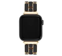 Anne Klein Pulsera de Cadena de Moda para Apple Watch, Segura, Ajustable, Correa de Repuesto para Apple Watch, se Adapta a la mayoría de Las muñecas
