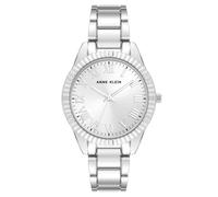 Anne Klein Reloj Analógico para Mujeres de Cuarzo con Correa en Metal AK/5085SVSV