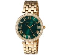 Anne Klein Reloj de Pulsera en Tono Dorado con Detalles de Cristal Premium para Mujer, AK/2230GNGB