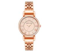Anne Klein Reloj Cosa análoga para Mujer de Cuarzo japonés con Correa en Aleación AK/2158RGRG, Oro Rosa