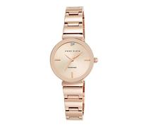 Anne Klein Reloj de Pulsera con Esfera de Diamantes Auténticos, Mujer, AK/2434, Oro Rosa