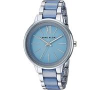ANNE KLEIN Reloj de Pulsera de Resina, Mujer, Azul
