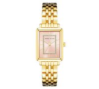 Anne Klein Reloj de pulsera para mujer con detalles de purpurina, Dorado/rosa, AK/3760PKGB