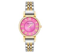 Anne Klein Reloj de pulsera para mujer, Dos tonos/rosa intenso, AK/2159HPTT