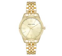 Anne Klein Reloj de pulsera para mujer, Oro, AK/5086CHGB