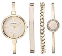 Anne Klein Reloj de Pulsera para Mujer y Pulsera con Cristales de Swarovski.