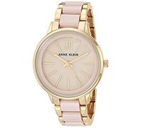 Anne Klein Reloj de Pulsera de Resina para Mujer, Rosa