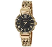Anne Klein Reloj de Vestir AK/2158BKGB, Oro/Negro