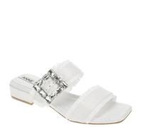 Anne Klein Sandalias Lillie para mujer, blanco (White Raffia), 36 EU