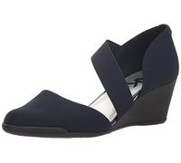 Anne Klein Zapatos de tacón de cuña Tara para Mujer, Marino, 37 EU