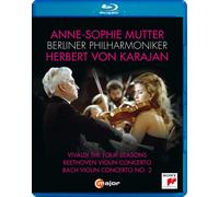 Anne-Sophie Mutter · Herbert von Karajan – Vivaldi: Las 4 Estaciones / Beethoven & Bach – Blu-ray HD