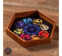 Anne stokes bandeja para dados dragons of the sabbats 20 cm