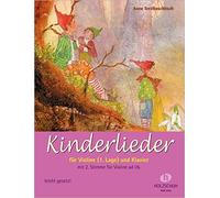 Anne Terzibaschitsch Kinderlieder für Violine und Klavier (Tapa blanda)