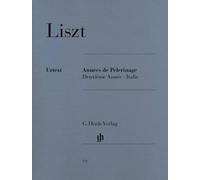 Annees de pelerinage, deuxieme annee - italie