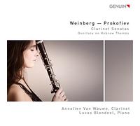 Annelien Van Wauwe (clarinete) – Sonatas para clarinete – Walter Genuin