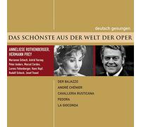 Anneliese Rothenberger/Hermann Prey - Der Bajazzo/Cavalleria Rustica (Deutsch Gesungen)