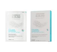 Almohadillas para ojos Annemarie Börlind con ácido hialurónico, 1 paquete de 6 unidades., negro