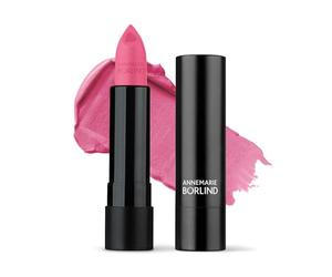 ANNEMARIE BÖRLIND Lápiz labial rosa caliente 4,2 g con efecto nutritivo | Pintalabios cremoso, color intenso y brillo, hidratante y suavizante, gran comodidad, forma una película protectora