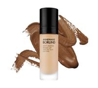 ANNEMARIE BÖRLIND Maquillaje antiedad Caramel 30 ml con gran opacidad | Maquillaje antienvejecimiento, alisa las arrugas, acabado radiante, cutis impecable, fortalece la red de colágeno, hidratante