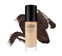 ANNEMARIE BÖRLIND Maquillaje antiedad oscuro, 30 ml, con gran opacidad | Maquillaje antienvejecimiento, alisa las arrugas, acabado radiante, cutis impecable, fortalece la red de colágeno, hidratante