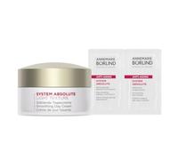 ANNEMARIE BÖRLIND SYSTEM ABSOLUTE Crema de día alisadora Light 50 ml + | Crema de día antienvejecimiento ligera, muestra gratis suero facial y crema para ojos, suaviza, suaviza las arrugas