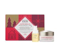 ANNEMARIE BÖRLIND SYSTEM ABSOLUTE Winter Power Night Set - Crema de noche regeneradora (50 ml) + gel reafirmante facial de regalo (15 ml) - Cuidado nocturno regenerador antiedad