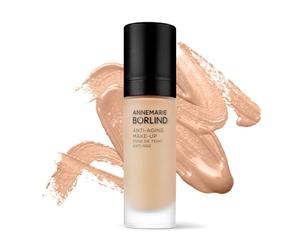 ANNEMARIE BÖRLIND TEINT EFFECTIVE NATURAL BEAUTY Maquillaje antiedad (30 ml) - Piel normal a seca, alta opacidad, hidratante, suaviza y suaviza las arrugas, vegano