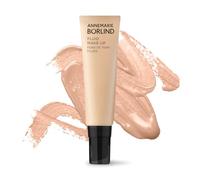 ANNEMARIE BÖRLIND TEINT EFFECTIVE NATURAL BEAUTY Maquillaje líquido (30 ml) - Maquillaje hidratante con efecto mate, regula el equilibrio de aceite natural de la piel, vegano (Light)