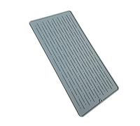Anneome 1 Pc Estera De Drenaje De Cocina Escurridor De Platos Esteras De Secado Para Fregaderos Estera Del Escurridor Del Fregadero Plato De Goma Placa De Goma Triángulo Gel De Sílice