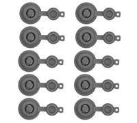 Anneome 10 válvulas de inflado para Almohadas de Aire - Tapones Reutilizables para válvulas de desinflado para Equipo de Camping - Tapón de TPU a Prueba de Fugas para colchón Inflable, Accesorios