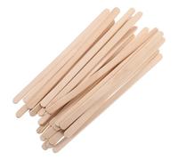 Anneome 100 Palitos de Cera de Madera para Depilación Borde Redondo, Solución y Cómoda para Aplicar Cera y Moldear Cejas