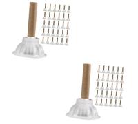 Anneome 100juegos Stick De Moxibustión Con Base De Varillas De Gruesas Para Casa Moxibustión Natural y Para Cuerpo Cuello y Abdomen