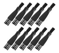 Anneome 10piezas Cepillo De Limpieza Para Afeitadoras Eléctricas Cepillo Doble Cabeza Para Cortadoras De Cabello Accesorio De Para y Diseño Sin Pelusa De Usar y Almacenar