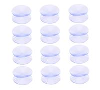 Anneome 12 Piezas Ventosas Transparentes Ventosas Fuertes Fuerte De Vidrio