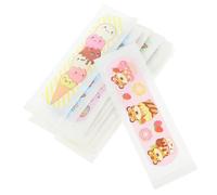 Anneome 120 Piezas de impermeable y transpirable Parche banda lesión kit de vendaje vendajes de dibujos animados para cuidar heridos Educación física