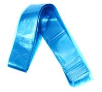 Anneome 125 Fundas Desechables para Máquina de Clip y Cordón, Protección de Línea de Sujeción, Material Plástico Azul, Adecuado para Evitar Contaminación