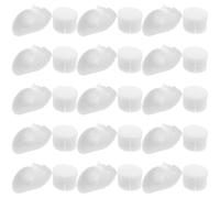 Anneome 15 Juegos Hydroponic Nursery Cups with Planting Sponges For Balcony Vegetable Growing PVC Supplies