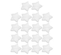 Anneome 18piezas Caja Transparente para Dulces Bolas Navideñas Rellenables Forma de Estrella Bolas de Plástico Transparentes para Decorar Árboles de Navidad Fiestas y Manualidades