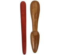 Anneome 2 piezas Bastones de Madera para Reflexología y Masaje de Pies Herramientas Tradicionales para Mejorar Circulación y Alivio de Fatiga Muscular Portátiles y Duraderos
