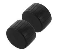 Anneome 2 Piezas Cubiertas para Patas De Mesa Sillas Protectores De Pies De Mesa Tapones para Pies De Silla Consejos para Patas De Muebles Capas De Los PVC Black