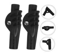 Anneome 2 Piezas de Varilla Soporte para Tienda de Campaña Portátil Adaptador de Nylon Duradero para Actividades para Reparación y Bricolaje de Campamento