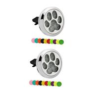 Anneome 2 Piezas Difusor De Aromaterapia Para Coche De Coche Para Mujer Ambientador De Natural Clip De Ventilación Difusor De Aceite Esencial Para Difusor Para