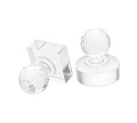 Anneome 2 Piezas Herramienta de Estampación para Sombras y Polvos Compactos con Moldes y Redondos para Prensar y Reparar Paletas de Maquillaje Versátil para Sombras y Iluminador Diseño