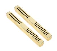 Anneome 2 Piezas Humidificador para Caja de Cigarros Dispositivo de Control de Humedad para Humidores y Estuches de Viaje Aumento Equilibrado de Humedad Portátil Color Dorado