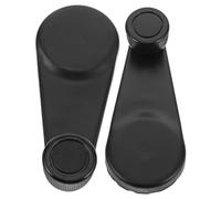 Anneome 2 piezas Manilla para Ventana de Coche Palanca de Metal Anodizado Repuesto Fácil de Instalar para Puerta de Vehículo