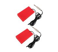 Anneome 2 Piezas Pedal de Control Táctil para Tatuajes con Cable y Enchufe Interruptor de Duradero y Compatible para Máquinas de Tatuar Accesorios Profesionales para Tatuadores