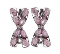 Anneome 2 Piezas Pinzas Duck Bill Laterales para Flequillo Accesorios de Cabello para Mujeres y Niñas para Fiestas Bodas y