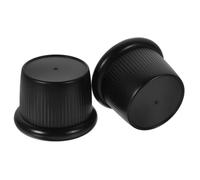 Anneome 2 Piezas Refuerzo de Muebles sofá Sentarse Elevador Muebles Pesados Alfombra Antideslizante stmnt Patas de Mesa Bloques para Levantar Camas Bloques elevadores AbS Black